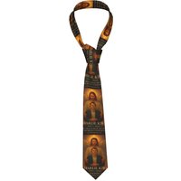 Mens Tie Charlie Kirk George Floyd Neck Ties Kawaii Funny Collar Tie Pattern Daily Wear Party Quality Necktie Accessories