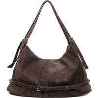 Faux Suede female Shoulder bags winter new Ladies handbag Large capacity Brand design women big totes bolsa brown Vintage Bags