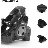 AliExpress NONE 4pcs RISK Road Bicycle Bike Oil Disc Brake Bleed Nipple Cover Dustproof Plug Bleeder Oil Nozzle Screw Dust Cap for R7170/ R8170