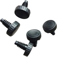 5 Pcs Snooker Cue Butt Protectors 19.2mm Plastic Dustproof Scratch Resistant Cue Bottom Cover For Peradon For Master Parts