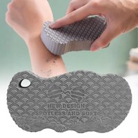 Exfoliating Sponge - Soft Bath Sponge Body Scrub 3D Radiant Skin Exfoliating Bath Sponge, Remover Dead Skin, Skin Friendly