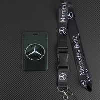 Fashion Badge Strap Lanyard for Key ID Card Charm Strap Holder Rope Keyring Gift For Mercedes Benz W164 W205 CLA CLK CLS ML AMG
