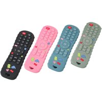 Teether remote control children's silicone toys Montessori philosophy sensory boys girls gift