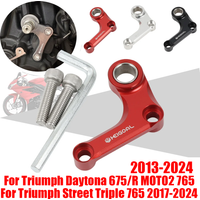 For TRIUMPH STREET TRIPLE R S 765 765R 765S DAYTONA 675 675R Motorcycle Accessories Gear Shift Stabilizer Support Shifter Holder