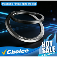 Magnetic Phone Holder For Magsafe Finger Ring Stand Magnet Grip Mount For iPhone 17 16 15 14 13 Pro Max Smartphone Accessories