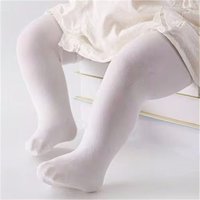 Lawadka Newborn Tights For Girls Solid Knitted Infant Baby Girl Tights Casual White Black Toddler Pantyhose Spring Autumn 0-12M