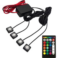 Automotive Environment Atmosphere Light Interior LED Light RGB Multi Color Small Volume Hidden Installation APP Remote Control