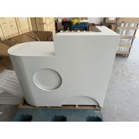 Italian Style Beauty Salon Reception Desks Clothing Shop Modern Simplicity Reception Desk High-end Office Furniture Recepce HBRD