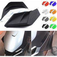 Universal Motorcycle Winglet Aerodynamic Spoiler Wing Kit with Adhesive Motorcycle Decoration Sticker for Kawasaki ninja 250/400