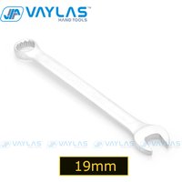 19mm Open Box End Combination Wrench All-Purpose Master Cr-V Opened Ring Combo Spanner for General Household Garage Auto Repairs