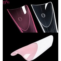 BNG Nail Dual Form with Rim Inside Top Forms for French Manicure Poly Extended Gel Molds Acrylic Reusable Nail Forms 15 Sizes