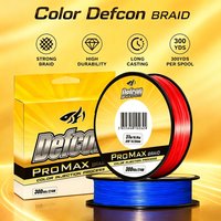 8 Strands Color Defcon Braided Fishing Line 150YDS 300YDS No Fade High Strength Abrasion Resistant PE Braid Line Fishing Wire