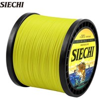 SIECHI 16 Strands PE Fishing Lines 300m 500m 1000M 30-110LB Braided Multifilament Fishing Wire Smooth & Strong For Carp Fishing