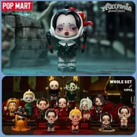 POP MART Skullpanda Addams Family Series Blind Box Anime Action Figure Guess Bag Ornament Figurines Desktop Dolls Model Gift image 4