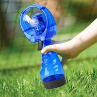 Portable Humidifier Cooling Desk Air Misting Spray Fan Water Spray Fan Battery Power Hand Held