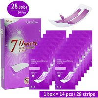 Sea Salt Cleansing Gentle Teeth Sticker Tooth Paste 7D Purple Brighten Smile Patch Dazzling White Fast Remove Yellow Stain Care
