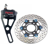RPM Rear Wheel Brake Caliper Adapter Bracket Disc For Motorcycle Scooter Motorbike Dirt Bike Yamaha Bws Zuma Rsz