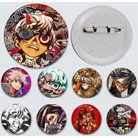 Anime Comic Gachiakuta Anime Button Pin Handmade Brooch for Clothes Cartoon Badge Backpack Decoration Jewelry Accessories