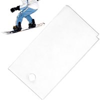 2026 New Snowboard Wax Scraper Snowboard Maintenance Wiper Snowboard Wax Scraper Double Board Waxing Removal Tools Ski Tools