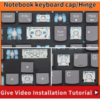 Replacement Keycap Key cap &Scissor Clip&Hinge For Lenovo Legion 7- 16 R9000K Y9000K Y9000X Y9000P IAH7H 5i Pro Gen 7 Keyboard
