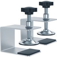 2/4Pcs Cabinet Installation Clamp Zinc Drawer Fixing Clip Adjustable Cabinet Hardware Jig Portable Front Woodworking Clamp Tool