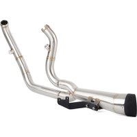 Tuyau de liaison d'échappement pour moto Harley Dyna Low Rider / Fat Bob / Street Bob / Super Glide / Wide Glide, échappement slip-on