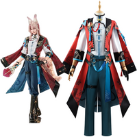 Jiaoqiu Cosplay Game Honkai Star Rail Jiao Qiu Cosplay Costume Tail Wig Anime Role Play Carnival Party Comic Animation Suits
