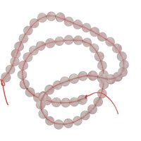 6mm Grade a Light Pink Cherry Quartz Gemstone Loose Beads One Strand for DIY round Jewelry Making