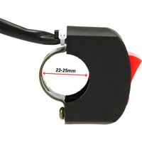 Emergency Hazard Headlight Switch ON OFF Switch Motorcycle ATV Handlebar Light Switch ON OFF Button button switch