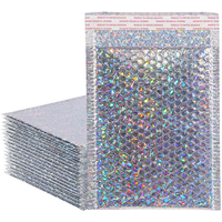 Bubble Envelopes - Waterproof Self-Sealing Adhesive Mailing Bags - Ideal for Mailing and Packaging - Silver