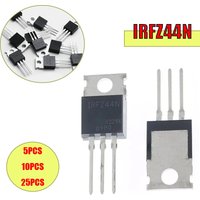 5/10/25PCS IRFZ44N TO-220 IRFZ44NPBF MOSFET Transistor Kit Field Effect Transistor for Electronics Projects