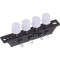 1/2Pcs 4 Key 3-Speed Round Knob Switch Universal Electric Fan Switch Accessories For Table Fans Floor Fans