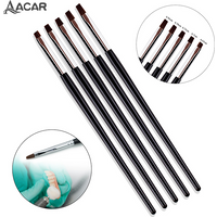 5/7Pcs Dental Resin Shaping Brush Pens Nylon Brush Nails Art Brushes Various Size Dentistry Composite Teeth Dentistry Material
