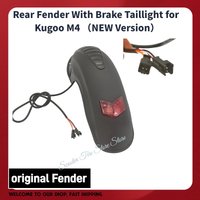 KUGOO M4 Electric Scooter Rear Fender with Brake Light Widened Mudguard 10 Inch Front Mud Guard Protection Kickscooter Wings
