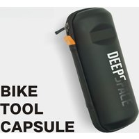 1PCS Hard Shell Bicycle Tool Case - Durable PU Bike Storage Bag for Outdoor Cycling, Travel Essentials Road Bike Accessories