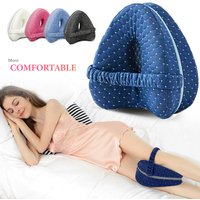 Memory Foam Leg Knee Foam Support Pillow Side Sleeper Sciatica Orthopedic Sciatica Back Hip Relief Pillow For Bed Sofa