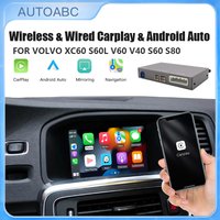 Carplay sans fil pour Volvo XC60 S60 V40 V60 XC90 S90, Module, accessoires de voiture, Android Auto Airplay, lien miroir