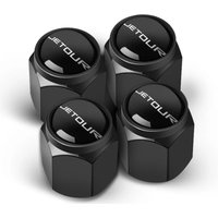 4Pcs Easy Install Anti-Corrosion Car Tire Valve Stem Caps for Jetour X70 Plus X90 Tiggo 8 Omoda 5 Auto Accessories