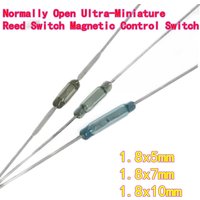 10pcs RI-80/70 1.8x5mm Normally Open Ultra-Miniature Reed Switch Magnetic Control Switch 1.8x7mm/1.8x10mm