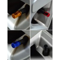 AliExpress NONE runmade 4pcs Universal Aluminum Car Wheel Tires Valves Tyre Stem Air Caps Airtight Cover For Auto SUV Truck Motorcycle Bike
