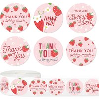 100-500pcs Thank You Sticker Label Round Self-adhesive Stickers DIY Gift Baking Package Envelope Decoration Stationery Stickers