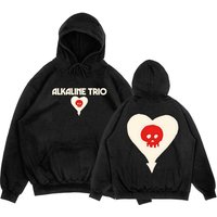 AliExpress NONE Men Clothes Alkaline Trio Band Heavy Mental Hoodies Graphic Printing Sweatshirt Ropa Hombre Sudadera Funny Heart Hip Hop Hoodie