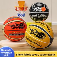 Fourth Generation Indoor Silent Basketball Third Beat Ball No Noise Dribbling Basket Hoop Set for Children Cultural Theme