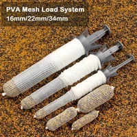 5m Carp Fishing PVA Mesh Load System In Tube Diameter 16mm/22mm/34mm Fishing Bait Pop Up Boilies For Carp Fishing Feeder Tackle