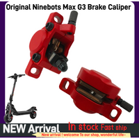 Original Aluminium Alloy Disc Brake Seat With Brake Pads For GT3 MAX G3 Electric Scooter Front Rear Braking Replacement Parts