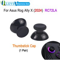 1 Pair Thumbstick Cap For Asus Rog Ally X 2024 RC72LA, Ally-RC72LA-NH007W Game Console Joystick Cap Button Replacement Part
