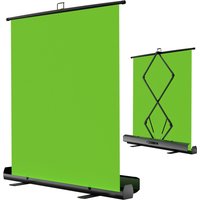 1.5 X 2 M Video Studio Live Game Auto Pull-Up Green Screen Collapsible Chroma Key Panel Backdrop Big Size Photography Background