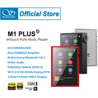 SHANLING M1 PLUS Hi-res HIFI Portable Music MP3 Player ES9069Q DAC Dual SGM8262 DSD512 Bluetooth 5.2 LDAC WiFi DLNA Airplay
