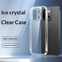 Flexible Durable Phone Case for OnePlus 15 OnePlus15 5G CPH2747 PLK110 Clear TPU Cover 360 Soft Transparent Shockproof Shield