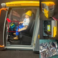 Double E EC160E Excavator Original Factory E010 Accessories Cab LCD Electronic Display Screen Hydraulic Model Display Screen DIY